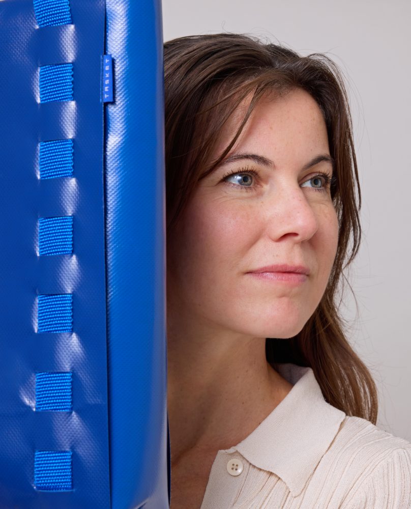 Anouk van de Sande, founder and designer of Tasket
