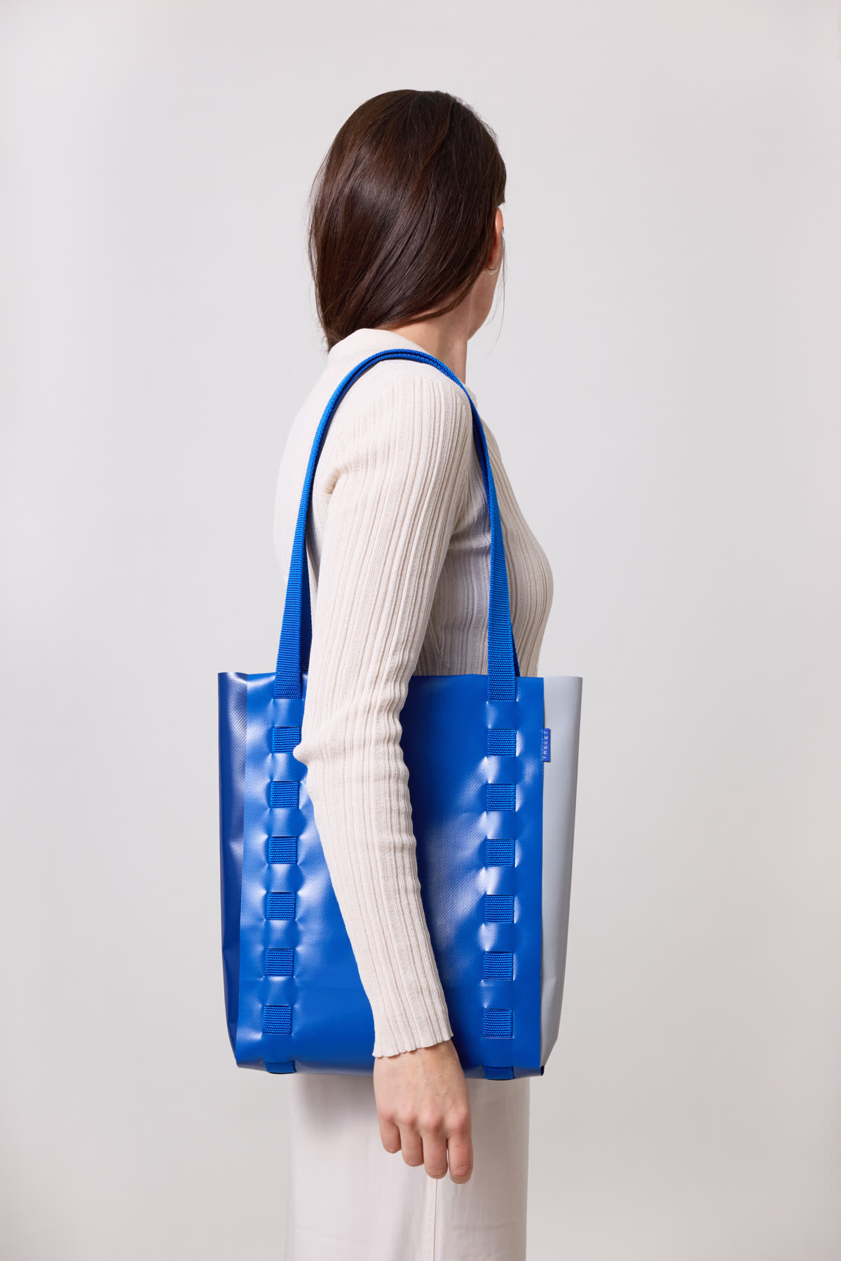 Shoulder bag styled in a lifestyle setting